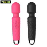 personal electric 8 speeds rechargeable wand magic massagers 20 patterns for shoulder back neck waist relief sorenessrecovery