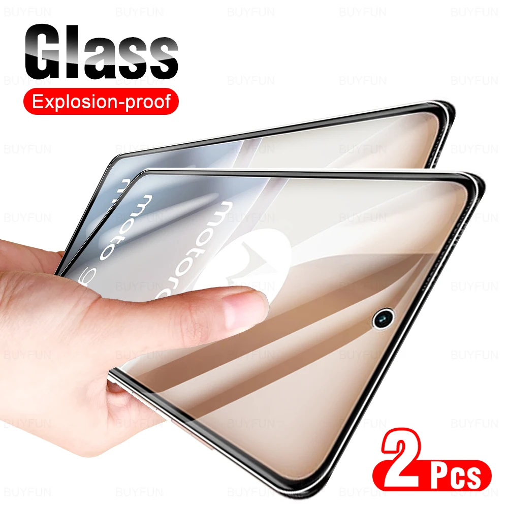 

2 pcs Protective Tempered Glass for Motorola Moto G32 G23 G22 G13 Tempered Films on Moto G Screen Protector Protective Films