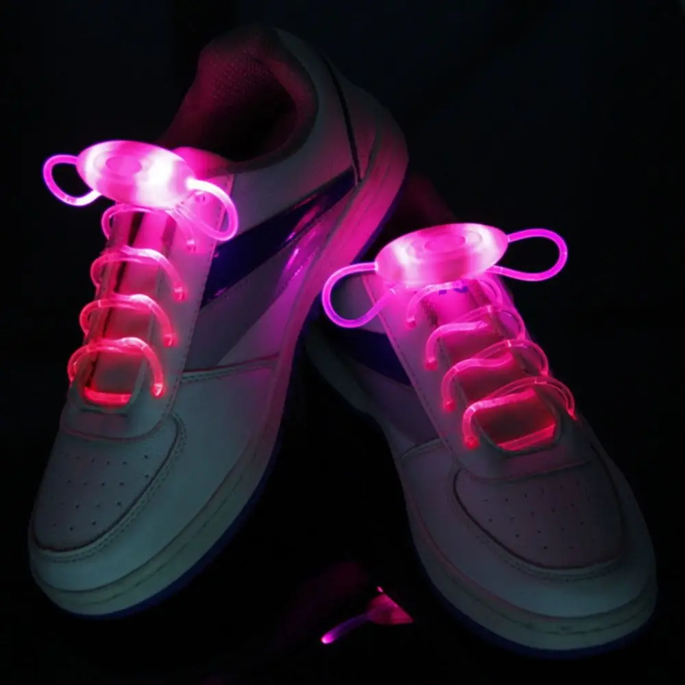 

1Pair LED Sport Shoe Laces Flash Light Up Glow Stick Strap Shoelaces Party Club New Arrival Promotion Shoelace Buckle