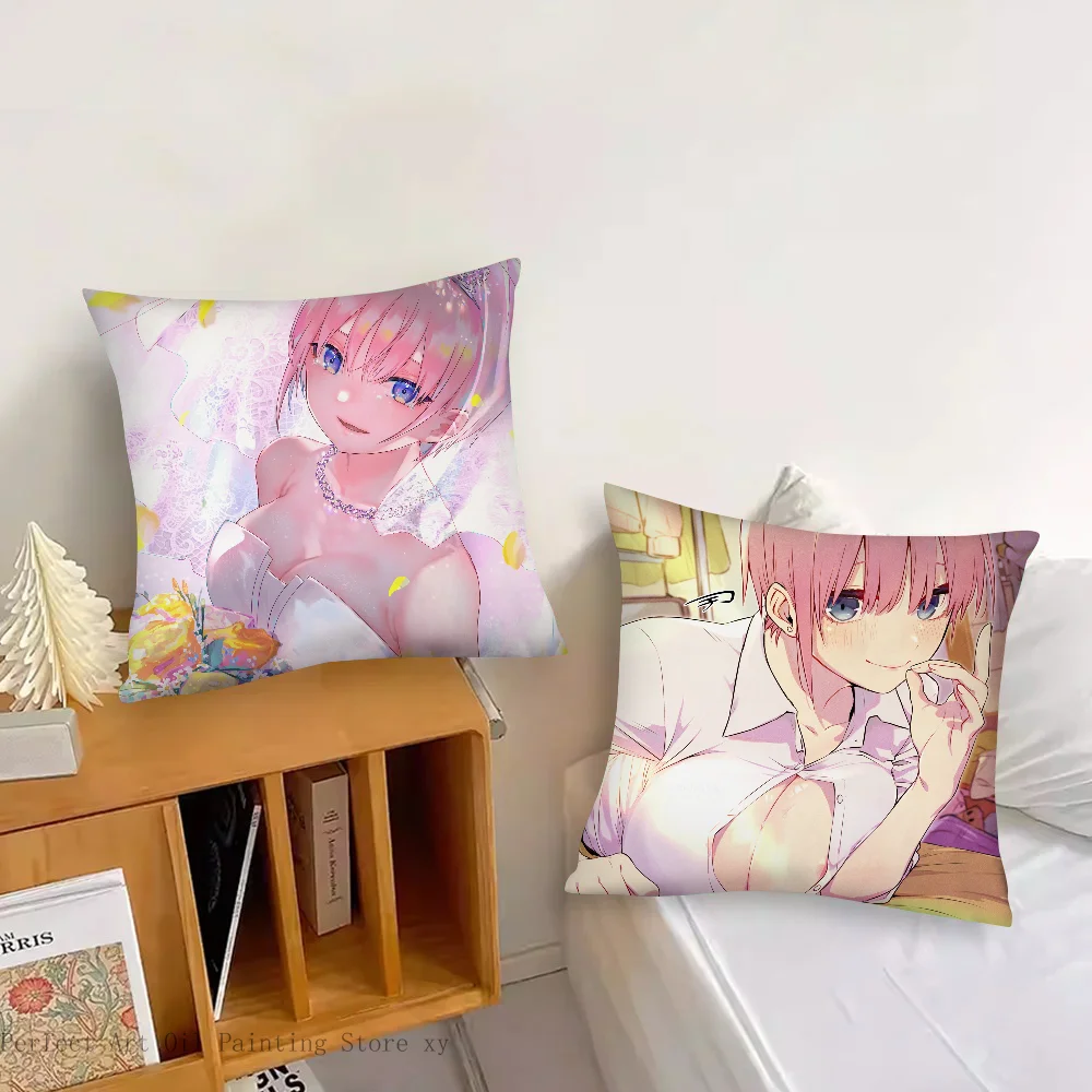 Аниме Девушка Ичика Накано наволочка модная квадратная спальня диван комната Ins