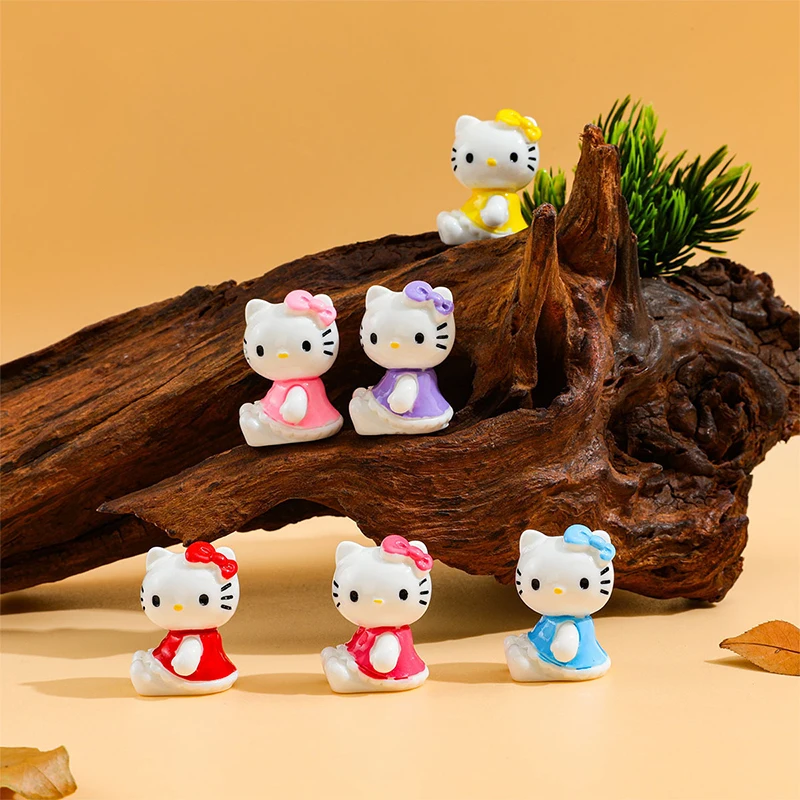 Микро-ландшафтное украшение MINISO светящаяся фигурка Hello Kitty