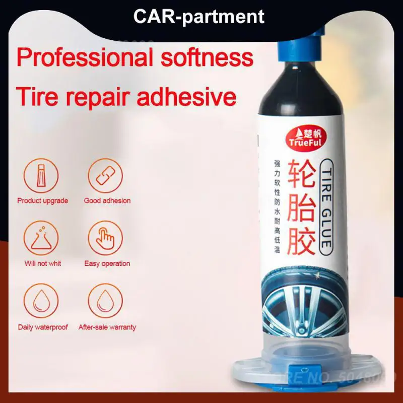 

Silicone Adhesive For Tires Universal Tire Glue Repair Glue Portable Repairing Adhesive Car Special Glue Car Accessories 30ml