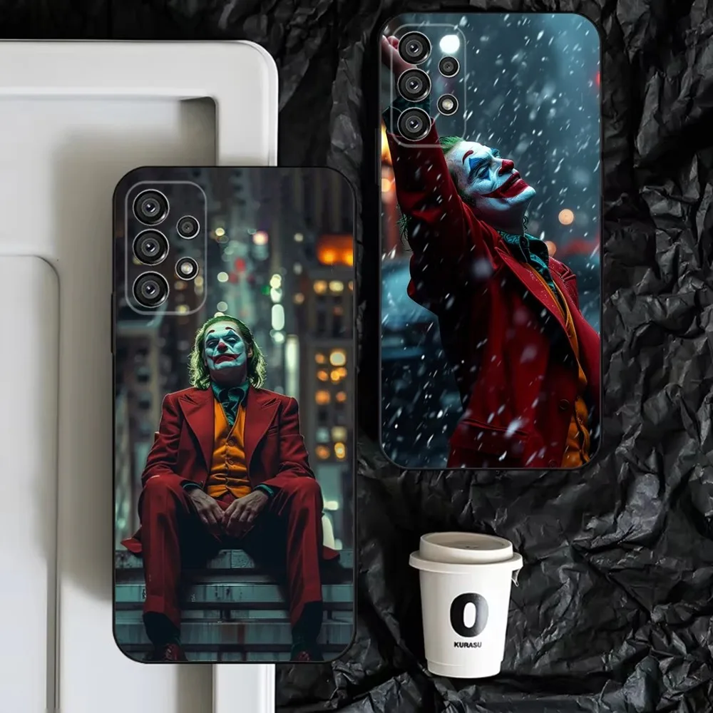 Чехол для телефона J-Jokers C-Clown Samsung S25 S24 S23 S22 S21 S20 S10 Ultra Plus Lite FE мягкий силиконовый