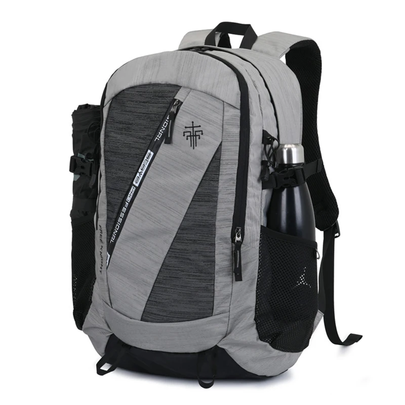 

14 Inch Outdoor Multifunctional Leisure Backpack Waterproof Nylon Computer Bag 30L Breathable Hiking Mountaineering Bag