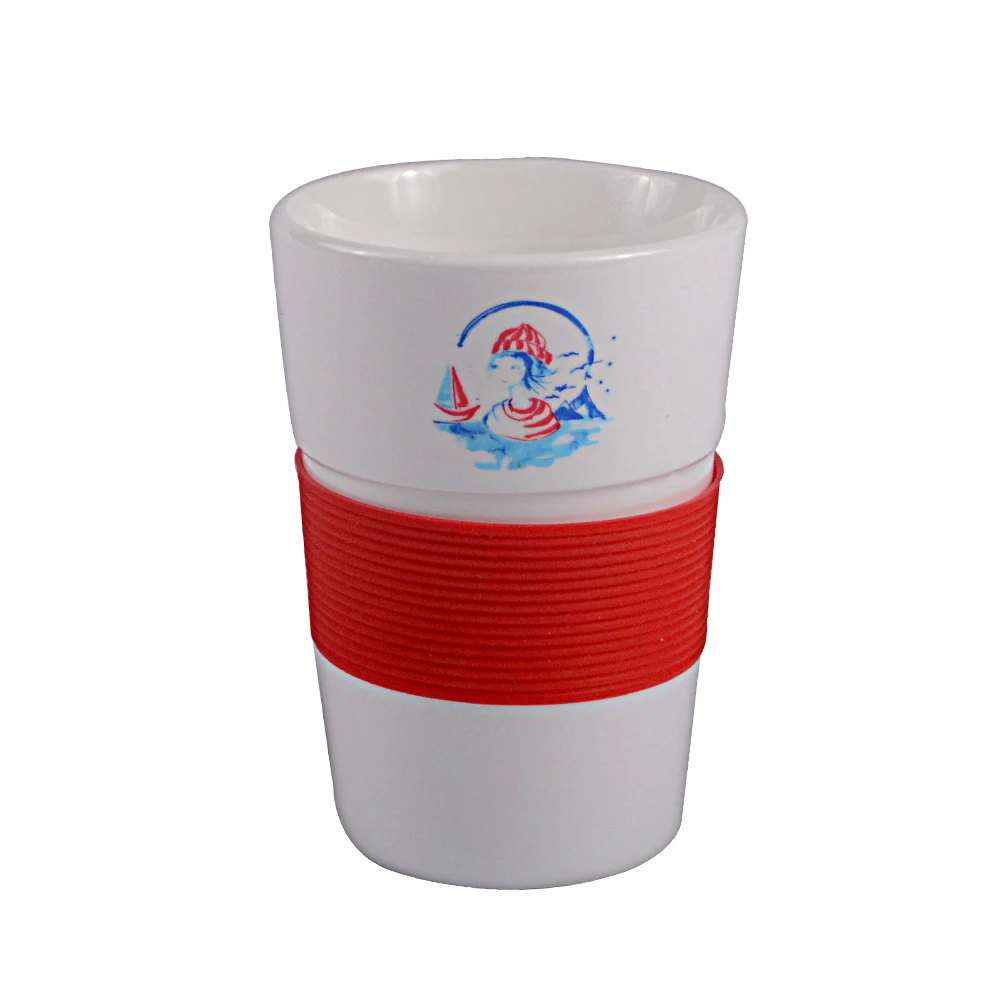 Керамическая кружка Anemoss с изображением матросской девушки 350 мл портативная