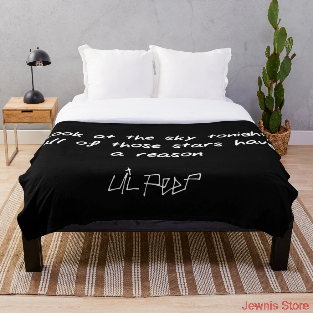 

Lil Peep Star декоративное одеяло для покупок Lil Peep Merch
