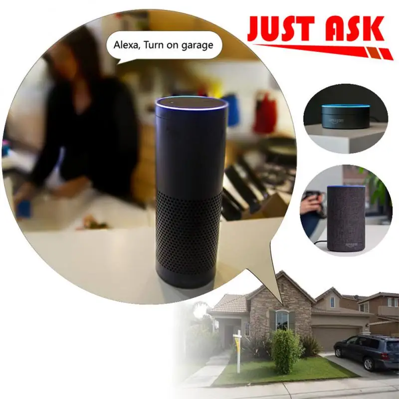 Умный дверной выключатель Wi-Fi Usb без концентратора требуется 5 В Работа с Alexa Google