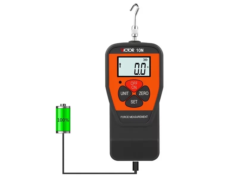 

VICTOR 10N/50N/100N/200N/300N/500N A Simple Push Pull DIGITAL FORCE GAUGE