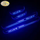 Автомобильная наклейка, акриловая подвижная светодиодная подвижная педаль, автомобильная накладка, педаль, порог, дорожсветильник для Ford Focus RS