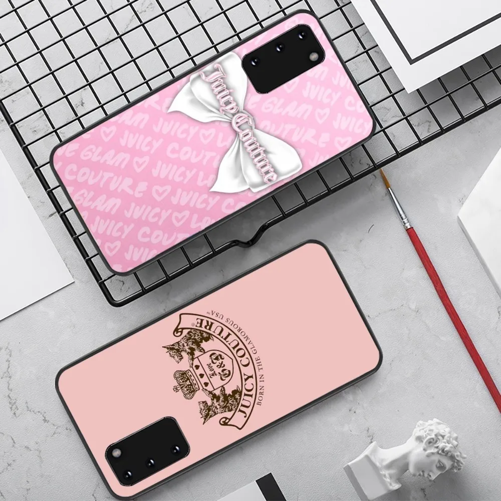 J-Juicy C-Couture Phone Case For Samsung S 9 10 20 21 22 23 30 24 Plus Lite Ultra FE S10lite Fundas