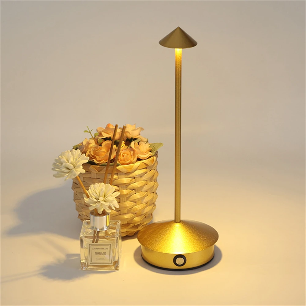 Перезаряжаемая настольная лампа креативная сенсорная Светодиодная Pina pro для