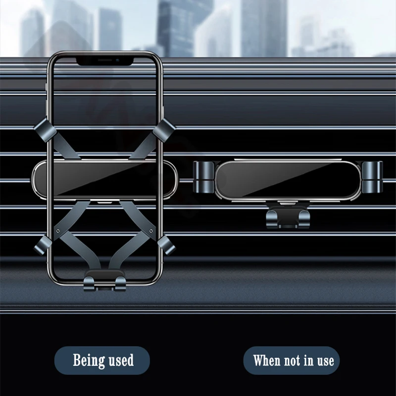 Автомобильный держатель для телефона Porsche Macan 2014-2022 гравитационный навигационный