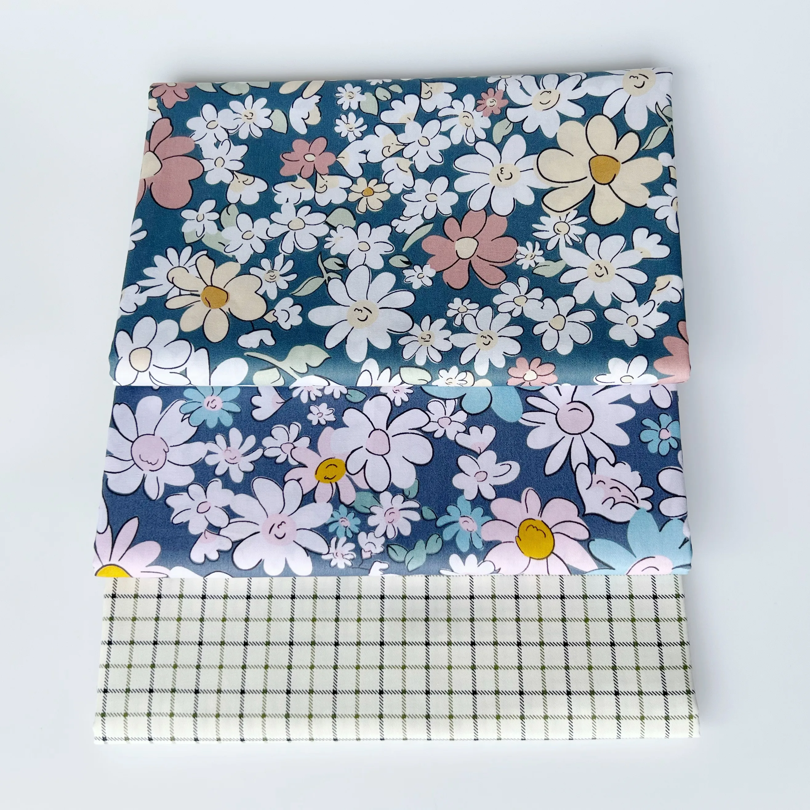 

160x50cm Pure Cotton Twill Pastoral Printed Fabric Bed Sheet Duvet Cover Tablecloth Decoration Handmade Cloth