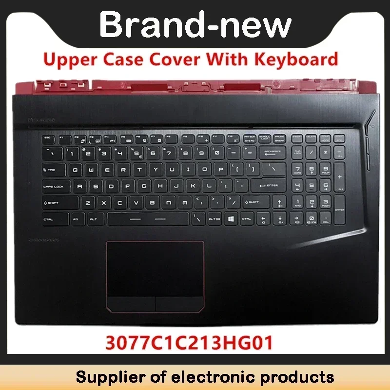 Новый для MSI GE73 7RD 7RF 7RE GE73VR 8RF MS-17C1 верхняя часть упора рук с клавиатурой подсветкой