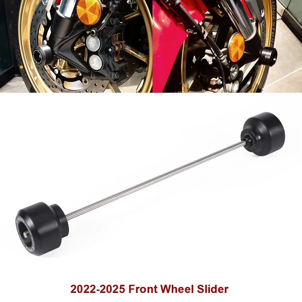 

Для Yamaha XSR 900 2025 рама слайдер защита от столкновений XSR900 2016 + задняя передняя ось вилка аварийный слайдер защита колеса мотоцикла