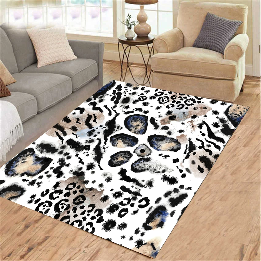 

GREAT Leopard Living Room Rugs Room Decor Carpet In The Bedroom Entrance Door Mat Children Carpet Skidproof Area Rug doormat