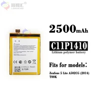 original asus c11p1410 high capacity battery for asus zenfone 5 lite a502cg t00k 2500mah genuine battery