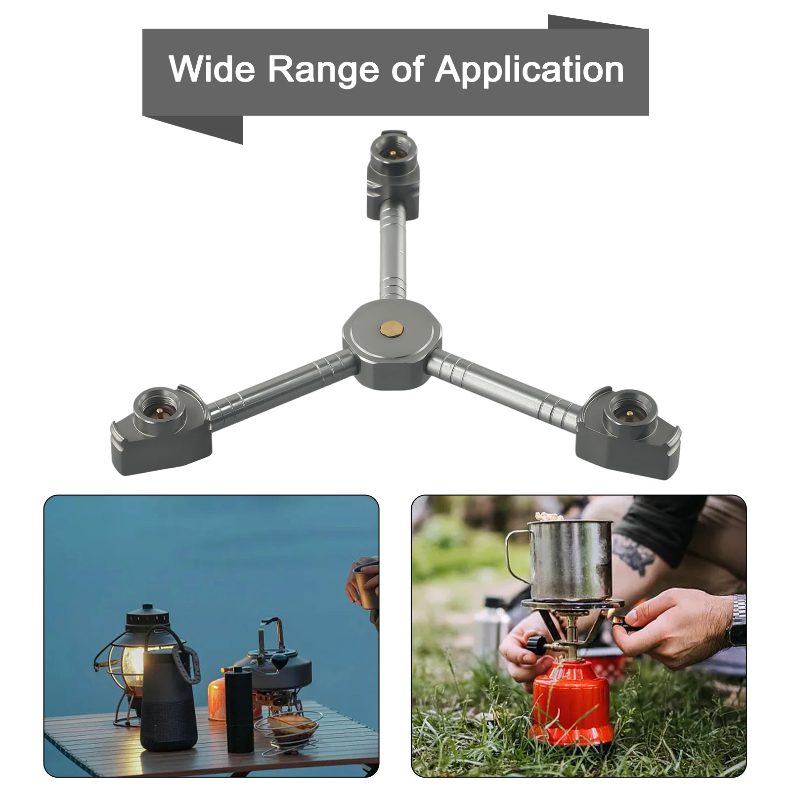 Преобразовательная головка газораспределителя аксессуары для кемпинга газовая