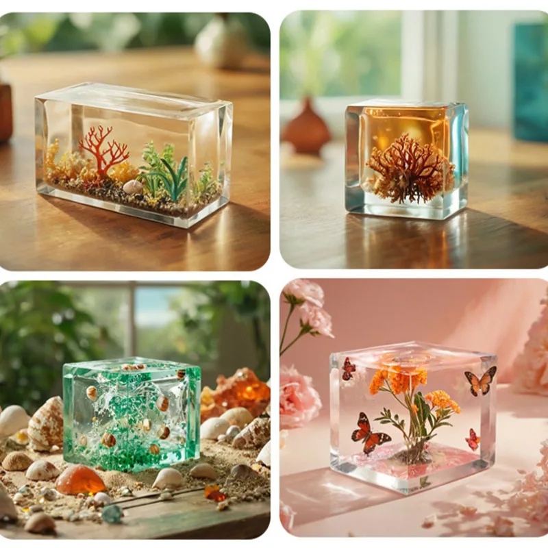 Силиконовая форма для эпоксидной смолы