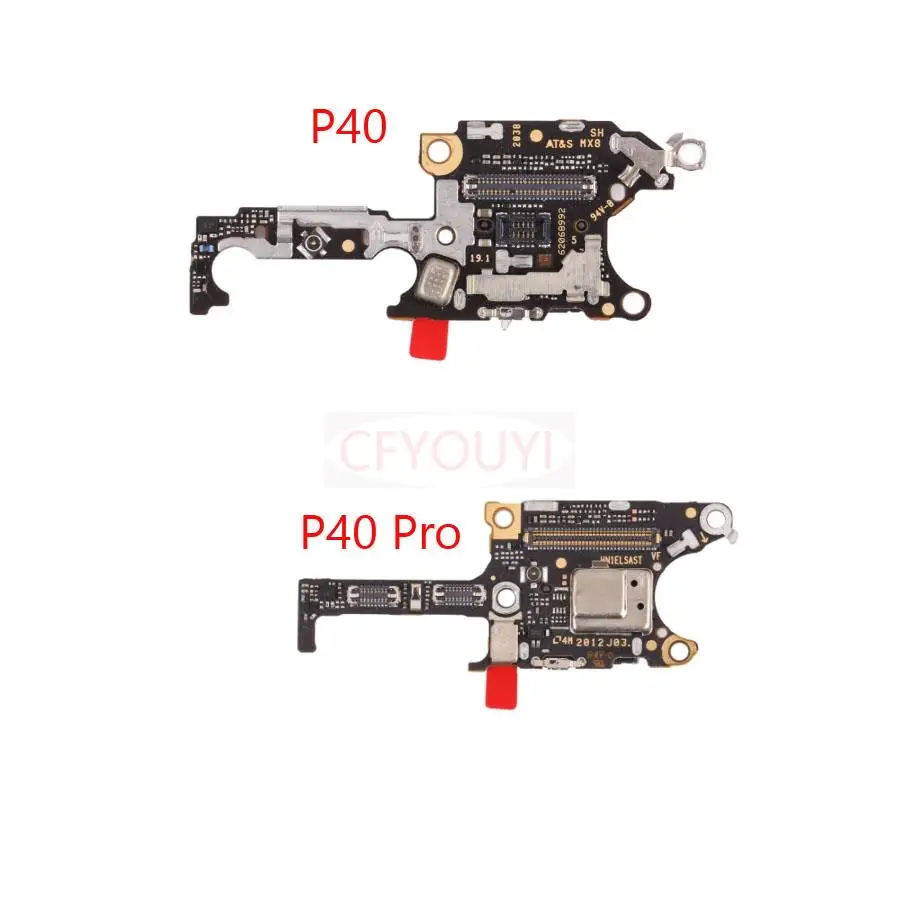 

Оригинальная деталь лотка для SIM-карты Huawei P40 P40 Pro, гибкая плата для чтения SIM-карт