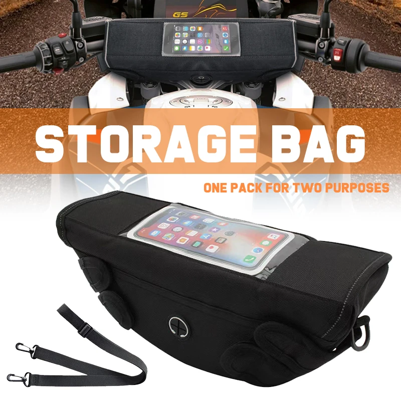 

Motorcycle Backpack Motorcycle Accessories Motorcycle Multifunctional Waterproof Faucet Bag, MobilePhone GPS Storage Bag