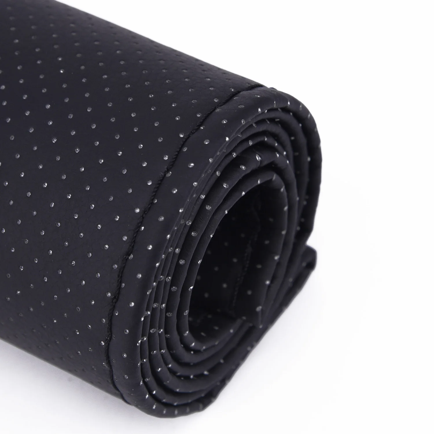 

Car Wheel Cover Steering Breathable Anti-slip Faux Sleeve Durable Useful soft