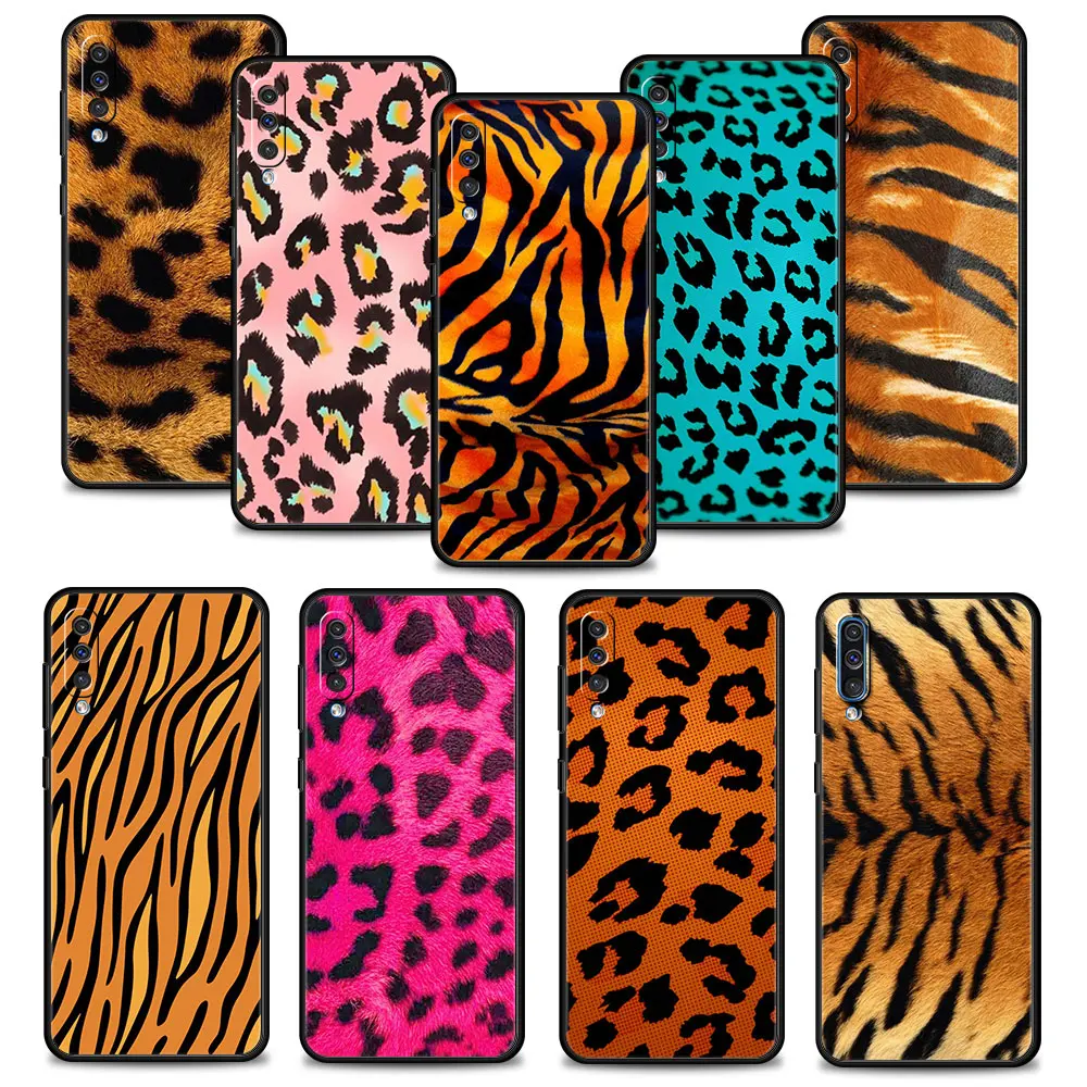 

Tiger Leopard Print Panther For Samsung Galaxy A40 A20s A10s Note 20 Ultra 10 A70 A50 A30 A20e A10 Casing Case Phone Funda