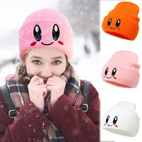 fashion eye embroidery cartoons beanie winter keep warm baby new autumn crimping women knitted hat skull caps for boy girl gift