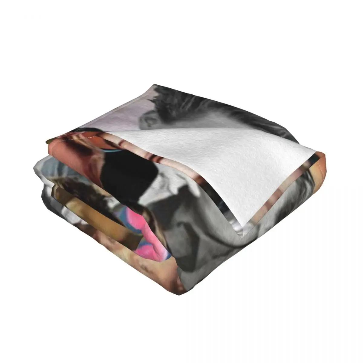 Флисовое одеяло Leonardo DiCaprio Collage