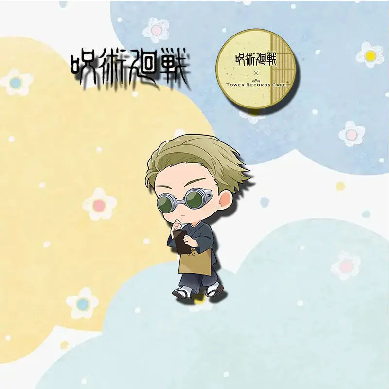 JJK Cafe Series акриловые заколки Gojo Satoru аксессуары из аниме Nanami Kento мультяшная