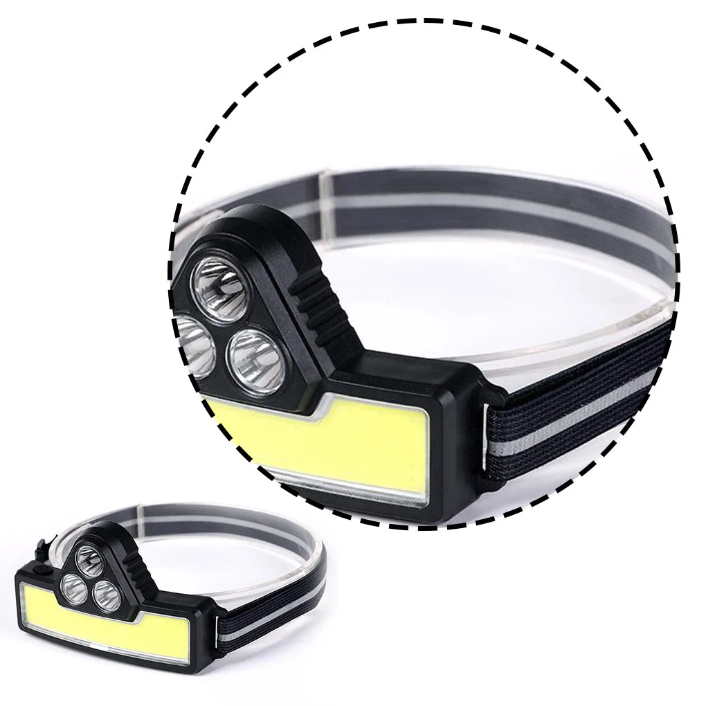 

Headlight Rechargeable Waterproof Portable Head Torch Flashlight Headlamp