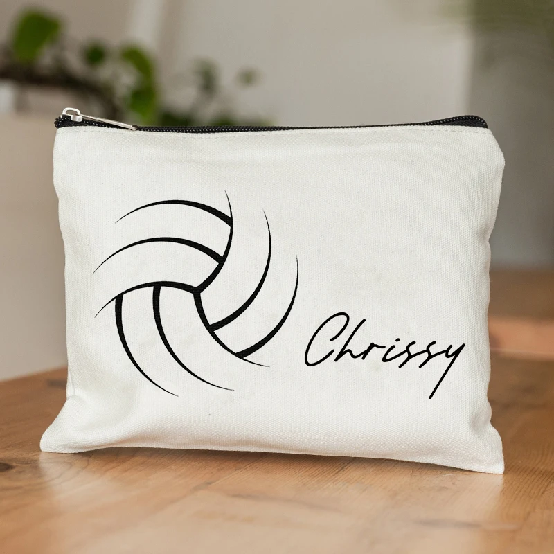 Женская косметичка с рисунком Olleyball подарок для ее персонализированных