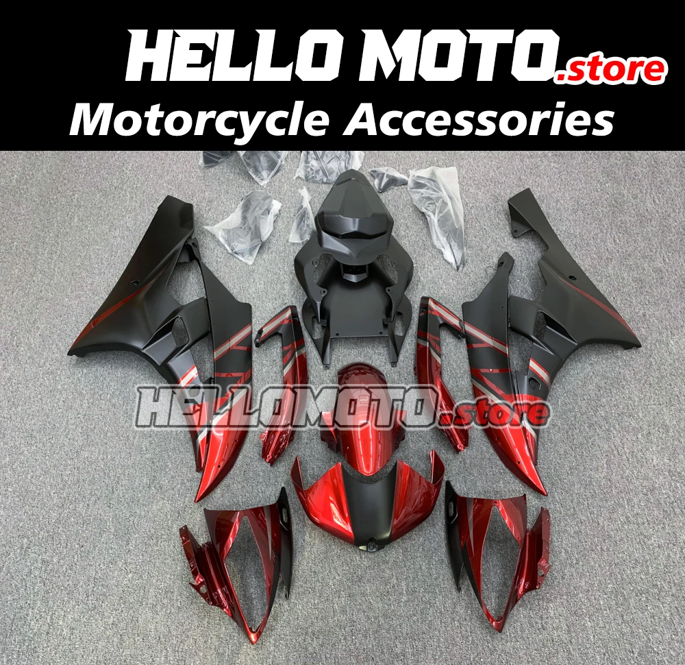 

НОВЫЕ комплекты обтекателей для литья под давлением ABS, подходят для женских обтекателей YZF R6 2006 2007, комплект кузова RJ111