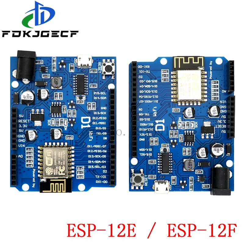 ESP-12E WeMos D1 UNO CH340G, плата разработки Wi-Fi на основе ESP8266, щит, Умная Электронная Печатная плата для Arduino ESP-12F