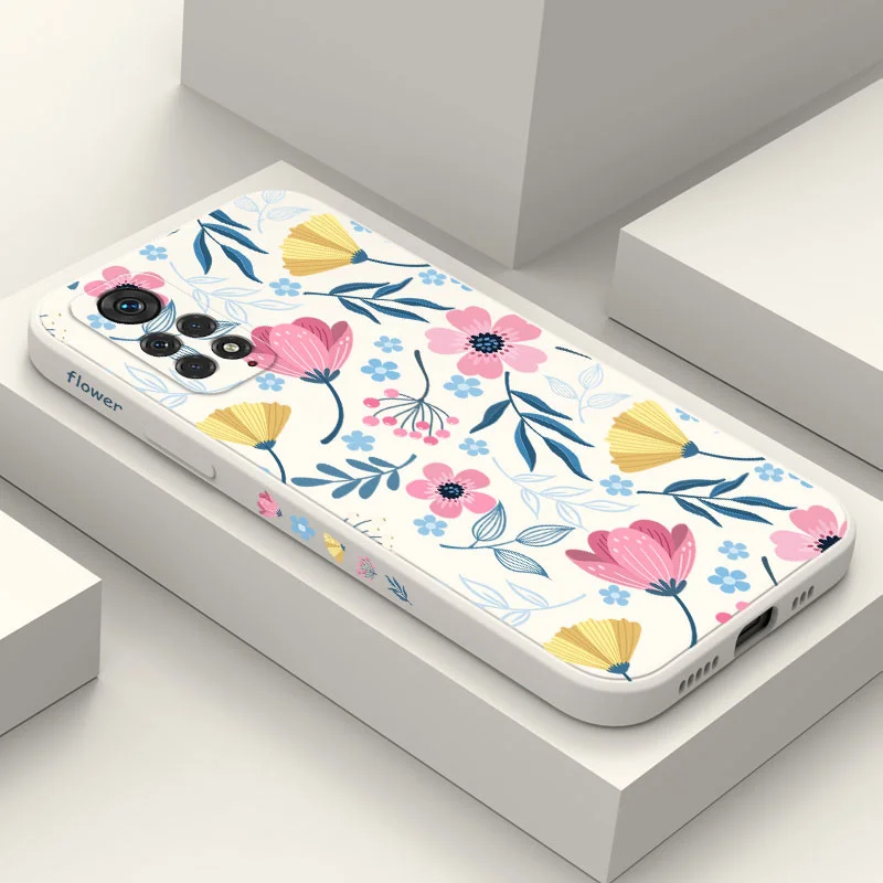 

Trumpet Flowers Phone Case For Xiaomi Redmi Note 12 11 11S 10 10A 10T 10S 9T 9 8 7 A1 Pro Plus 10C 9A 9C 4G 5G Cover