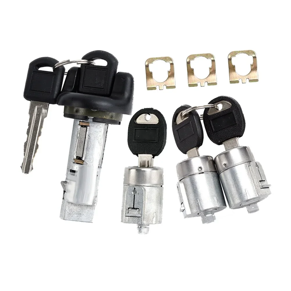 

Цилиндр зажигания и комплект 3-х дверных замков с 2 ключами для пригородного для Tahoe 98-99, номер детали 703935 702674 597749