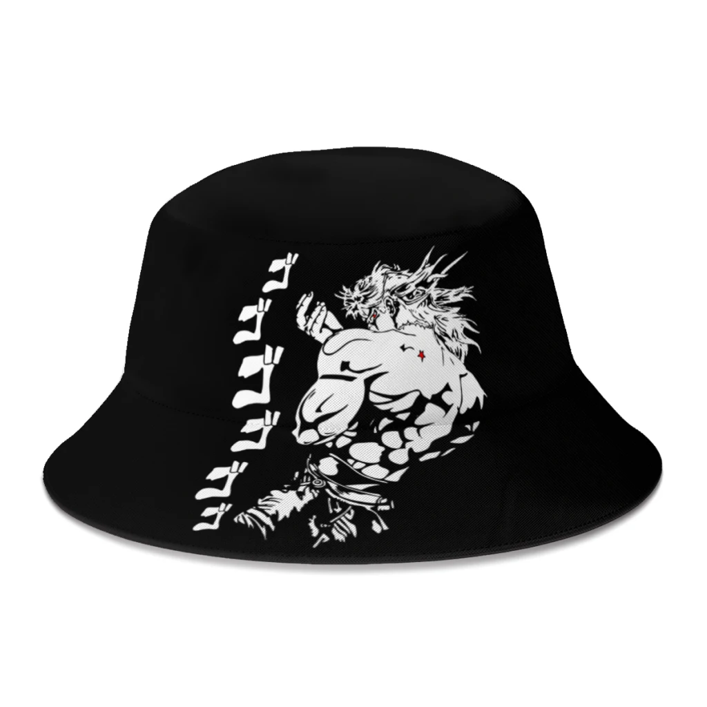 

Панама Dio Brando для женщин и мужчин, невероятные приключения Джоджо, Пляжная Складная Кепка от солнца, для рыбалки, летняя