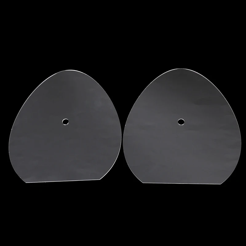 

2Pcs Acrylic Arched Shaped Cake Discs Cake Edge Smoother Cream Scraper Tools Wedding Cake Decorating Tools