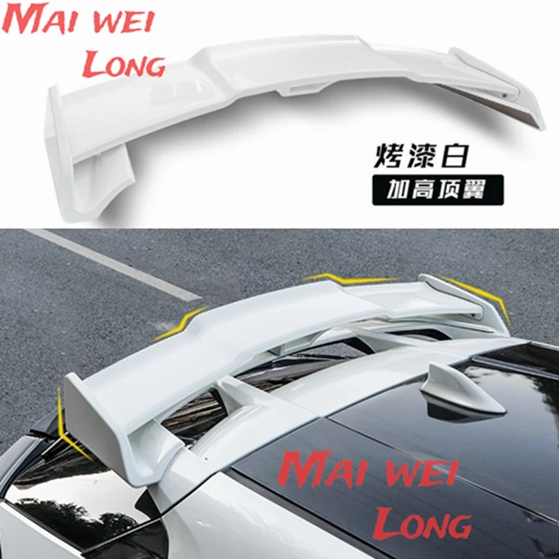 

Высококачественный задний спойлер для автомобильного стайлинга из АБС-пластика Неокрашенный, крыло багажника для Toyota C-HR 2016 2017 2018 2019