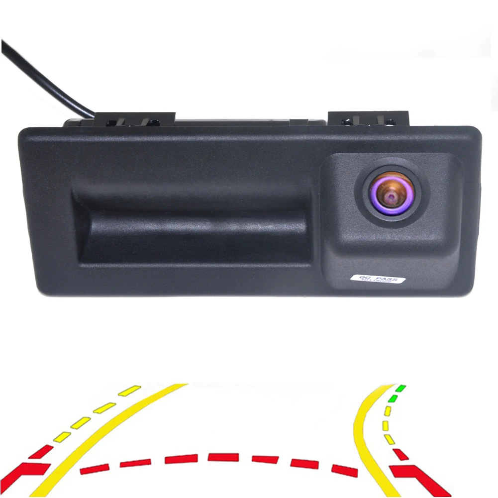 Dynamic Tracks Trunk Handle Dwitch Rear View Camera For Audi A4L 2017 Volkswagen VW Teramont C-TREK Touran L Tiguan L