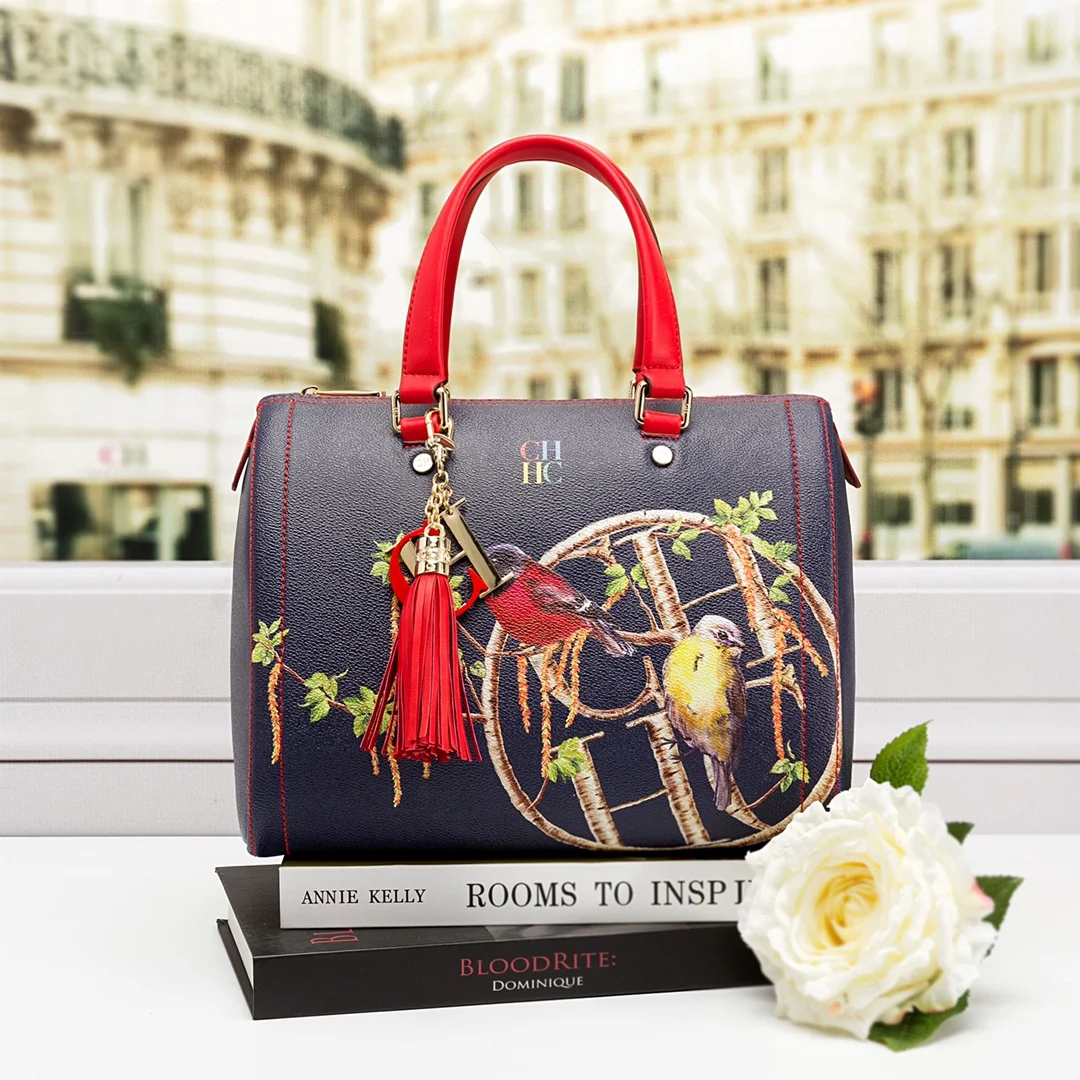 

Real Cowhide Handbag 2022 New Fashion Letter CHCH HCHC Bag Large Capacity One-shoulder Crossbody Bag Designer Bags Sac Luxe