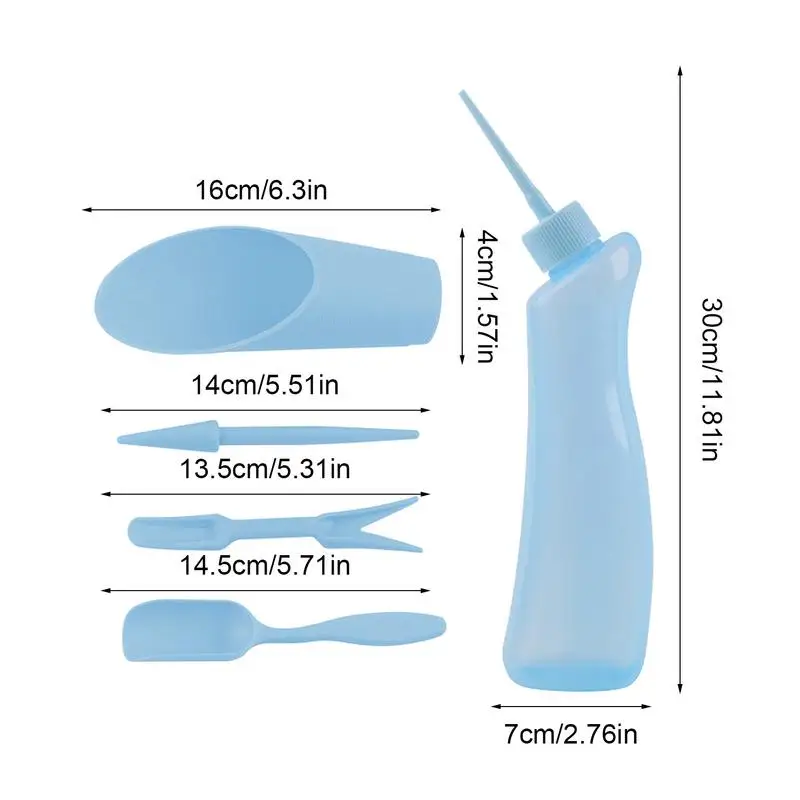 Бутылка для полива бонсай 500 мл маленькая лейка растений набор 5X цветов