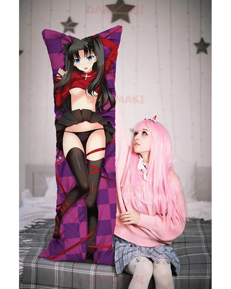 Дакимакура Рин Тосака Судьба Вселенная арт. D0487 150х50 и 180х60 см