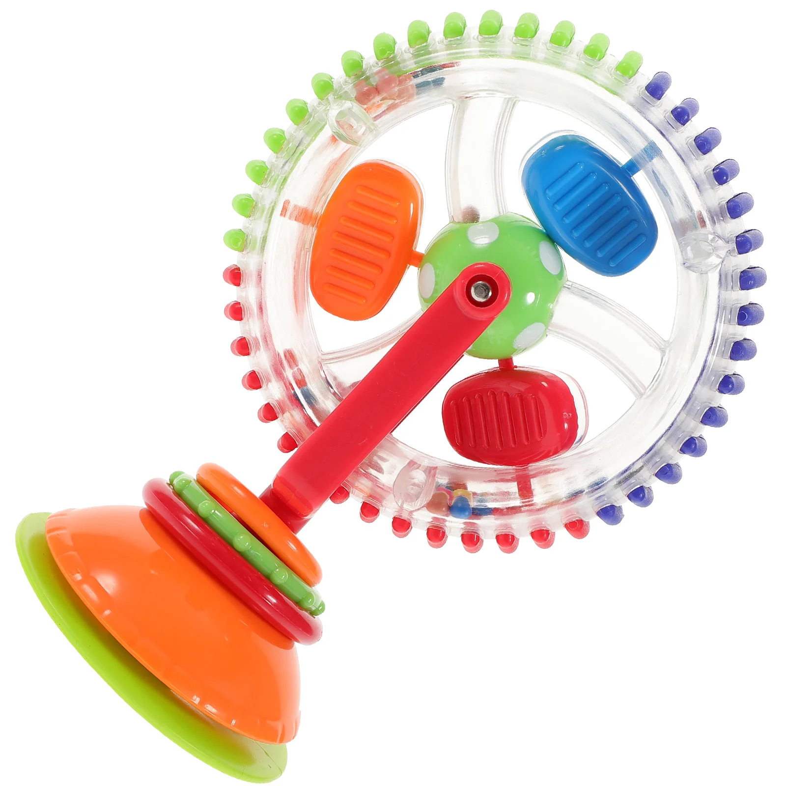 

Toy Toys Wheel Baby Suction Ferris Feeding High Chair Cup Comforting Infant Plaything Activity Kids Tray Babies Interactive