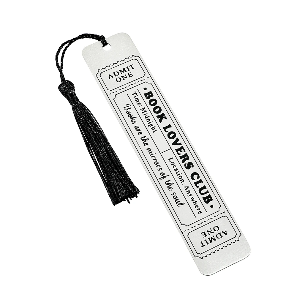 

Серебряная закладка из нержавеющей стали