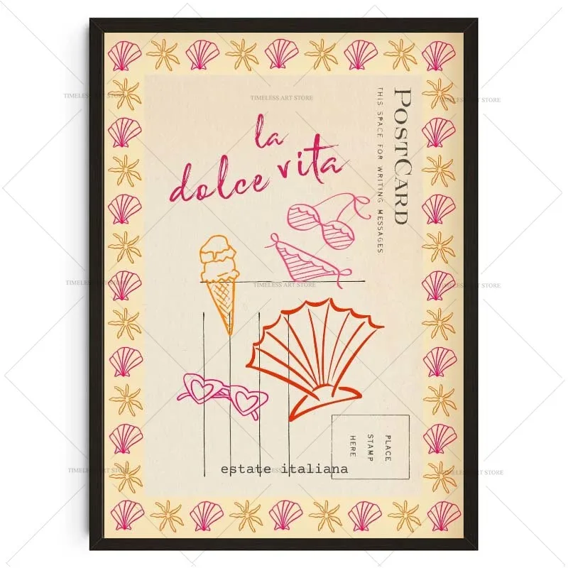 

Плакат "Морская ракушка", печать на холсте