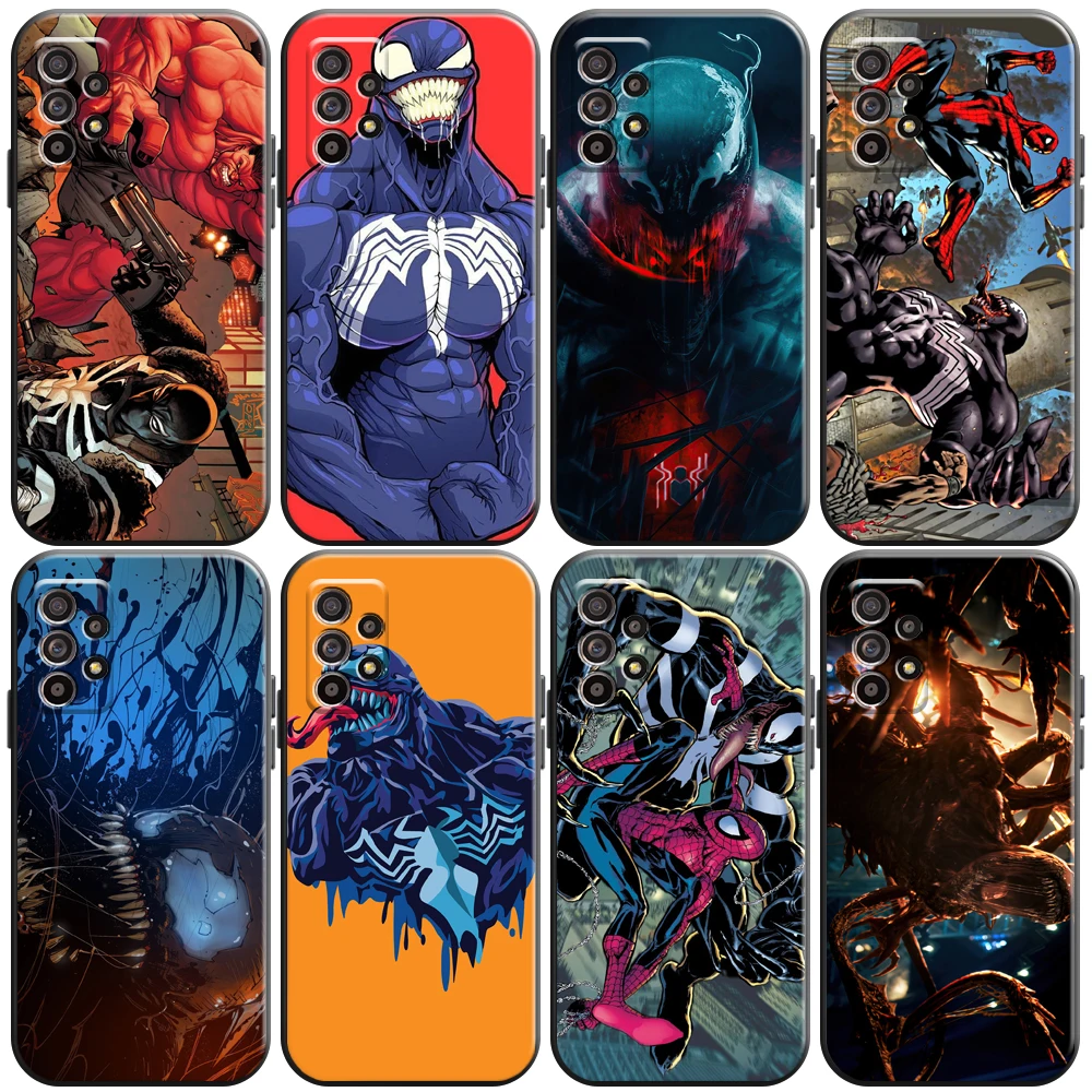 

Marvel Venom COOL Phone Case For Samsung Galaxy S8 S8 PLus S9 S9 Plus S10 S10E S10 Lite Plus 5G Liquid Silicon Silicone Cover