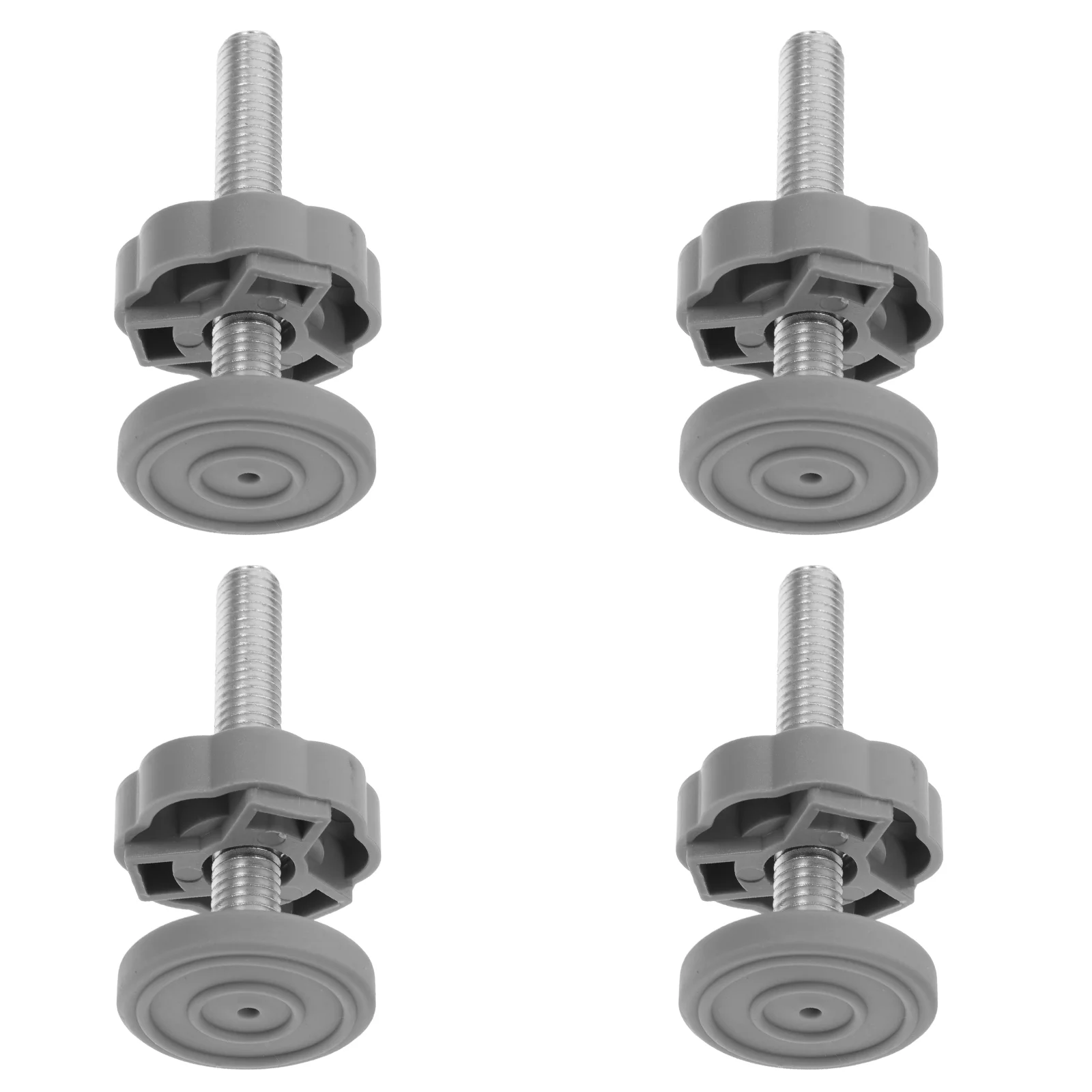 4 Pcs Child Door Wall-mounted Safety Screw Baby Bolts Pvc Lagging Steel Core Gate