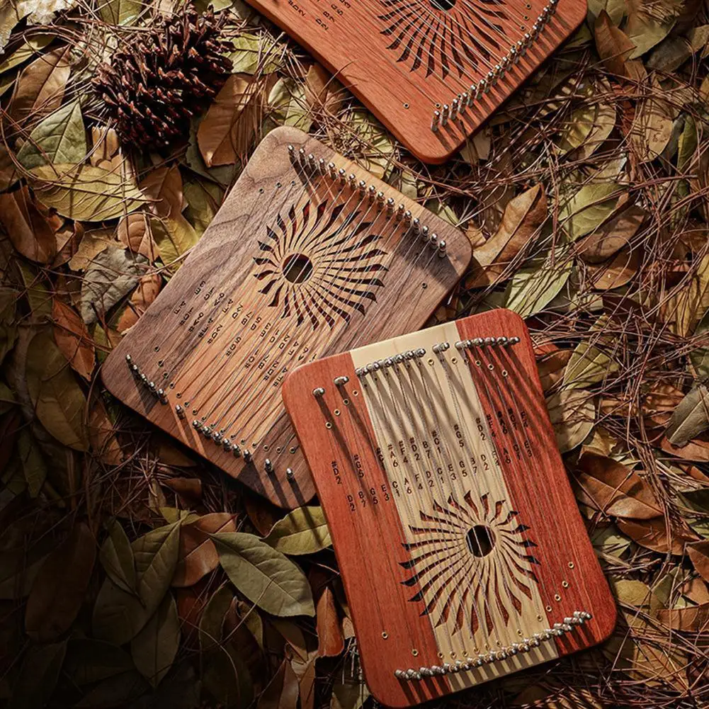 

31 Strings Fingerplay Lyre Harp Chromatic Solid Wood Harp Musical Instruments With Accessories Gifts For Beginner Professio Y7N5