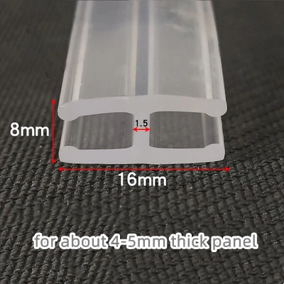 

Резиновые уплотнители H-образной формы